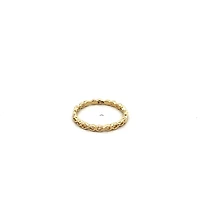 10K White or Yellow Gold Infinity Ring - /