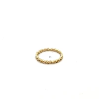 10K White or Yellow Gold Infinity Ring - /