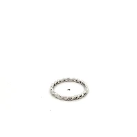 10K White or Yellow Gold Infinity Ring - /