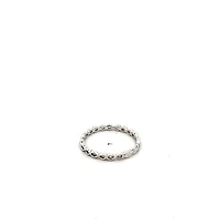 10K White or Yellow Gold Infinity Ring - /