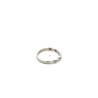 10K White Gold 0.08cttw Diamond Ring