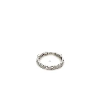 10K White Gold 0.15cttw Diamond Infinity Ring - /