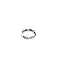 10K White Gold 0.15cttw Diamond Infinity Ring - /