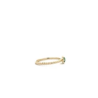 10K Yellow Gold Emerald Ring - 4