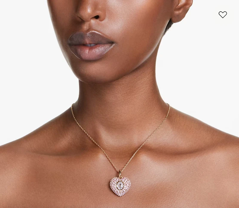Swarovski -  Hyperbola Pendant, Heart 5680784