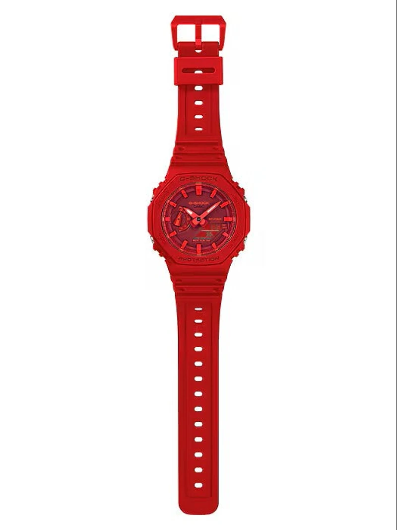 Casio G-Shock Analog Digital Watch Red, GA-2100-4A