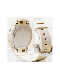 Casio G-Shock Women's Analog Digital Watch, GMAP2100ST-7A, White & Gold