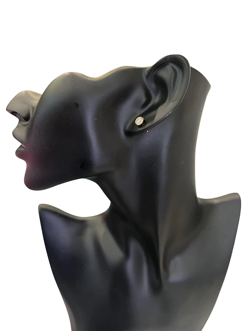 10K Yellow Gold 1.00cttw Lab Grown Diamond Earrings