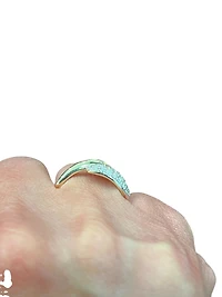 10K Yellow Gold 0.38cttw Diamond Ring - 4 / yellow gold