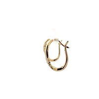 10K Yellow Gold 0.50cttw Diamond Earrings