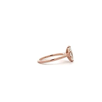 14K Gold 1.01cttw Lab Grown Diamond Marquise Ring - 4 / yellow gold