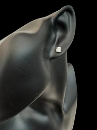 14K Yellow Gold 1.00cttw Lab Grown Diamond Stud Earrings