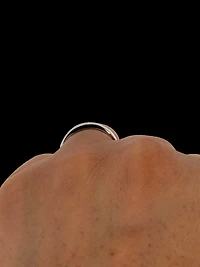 14K White Gold 0.33cttw Channel Set Diamond Band, 6