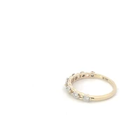 10K Yellow Gold 0.18cttw Diamond Ring