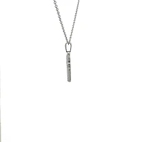 Stainless Steel 20X14mm Cross Pendant - 18"