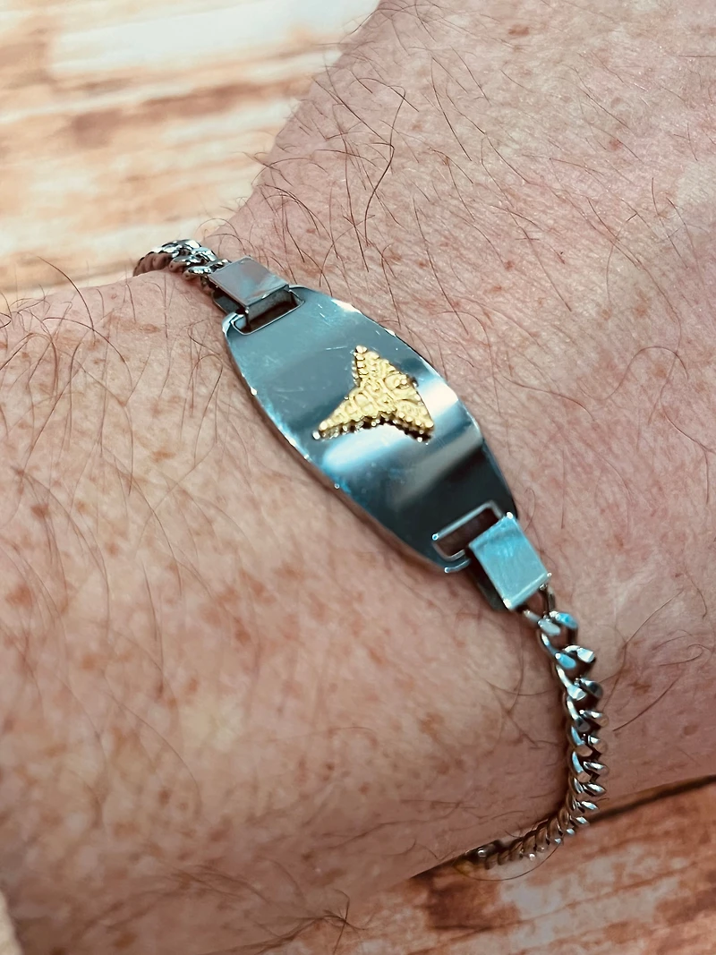 Stainless Steel Medi Alert Bracelet - 8.0 Inches