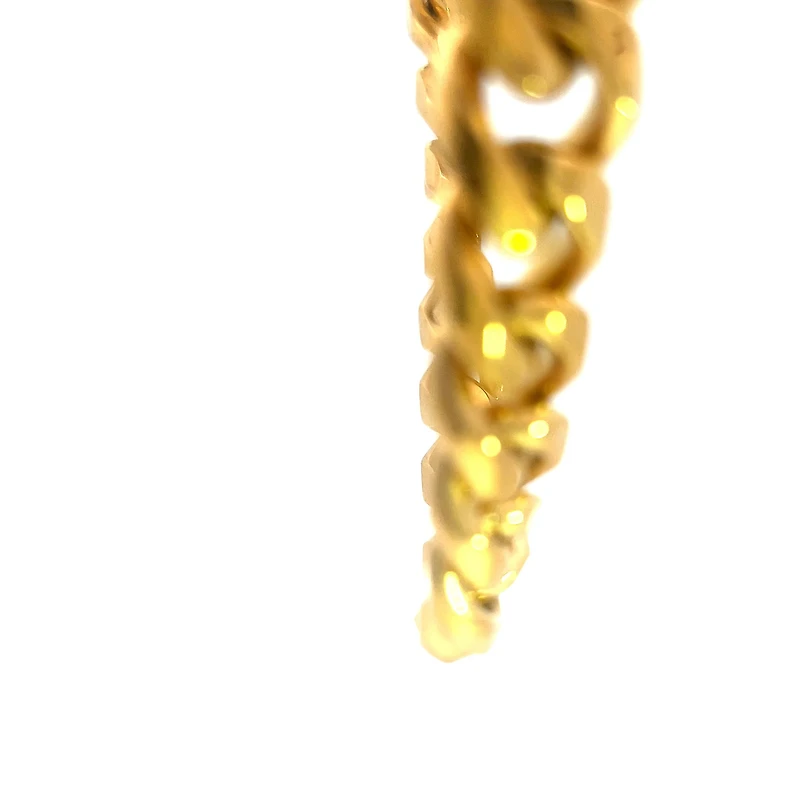 Stainless Steel 15mm 24" Miami Curb Chain