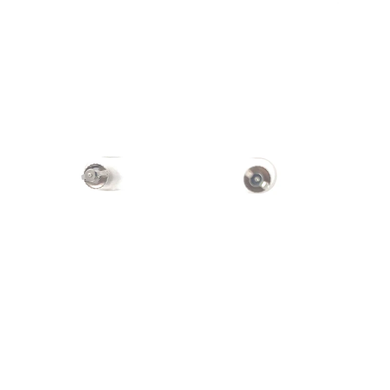 14K White Gold 1.02cttw Diamond Earrings with Screw Backs