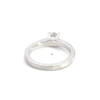 14K White Gold 1.03cttw Diamond Engagement Ring - /
