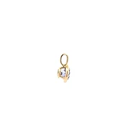 14K Yellow Gold Tanzanite Pendant