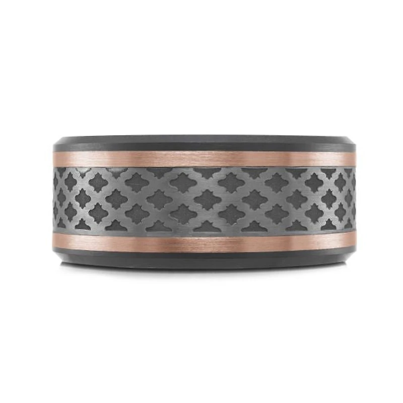 14K Rose Gold, Tantalum