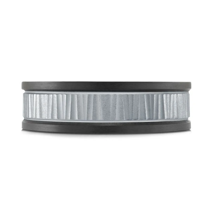 14K White Gold, Tantalum