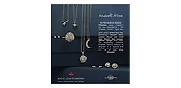 14K Yellow Gold 0.15cttw Canadian Diamond Shooting Star Necklace, 18"