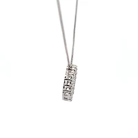 10K White Gold 0.25cttw Diamond Necklace