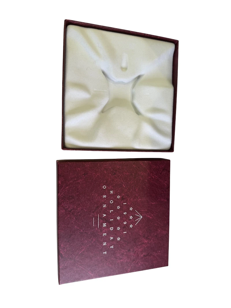 Swarovski 1991 Christmas Ornament / Snowflake