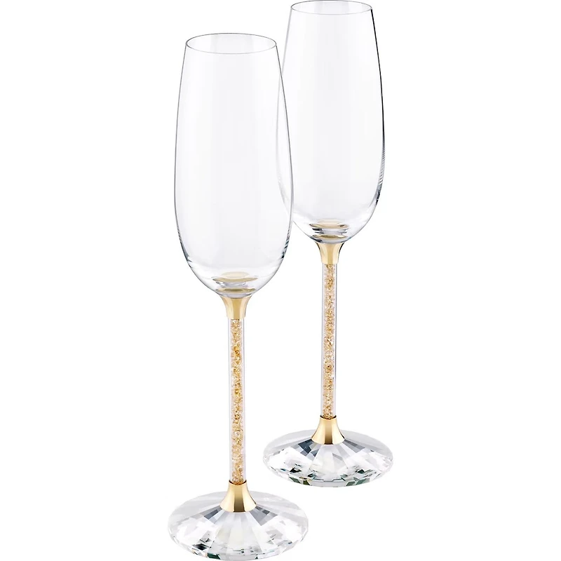 Swarovski Crystalline Toasting Flues Gold - 5102143