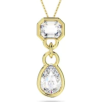 Swarovski Dextera pendant, Mixed cuts, White, Gold-tone plated - 5663339 - Discontinued