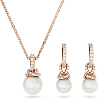 Swarovski Originally set, White, Rose gold-tone plated Discontinued - 5672835