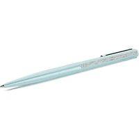 Swarovski Crystal Shimmer ballpoint pen, Blue lacquered, Chrome plated - 5678190