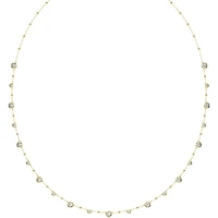 Swarovski - Imber strandage, Round cut, White, Gold-tone plated - 5680091