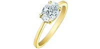 14K Yellow Gold 1.03 ct Lab Grown Diamond Engagement Ring - / 4