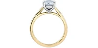 14K Gold 1.50Cttw Lab Grown Round Brilliant Cut Diamond Engagement Ring