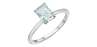 14K White Gold 1.08Cct Lab Grown Diamond Ring - 4