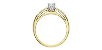 10K Yellow Gold 0.30cttw Canadian Diamond Ring, 6.5 - 14K