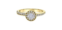 14K Yellow Gold 0.72cttw Diamond Engagement Ring - 4.5