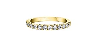 10K Yellow Gold 0.50cttw Diamond Band