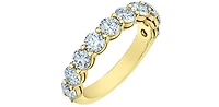 14K Yellow Gold 2.0cttw Lab Grown Diamond Band