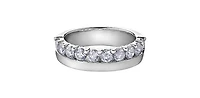 14K White Gold 1.0cttw Diamond Ring