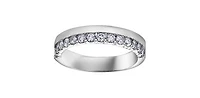 14K White Gold 0.75cttw Diamond Ring