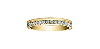 14K Yellow Gold 0.33cttw Diamond Band - 4.5