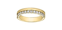 14K Yellow Gold 0.75cttw Diamond Band - 4.5