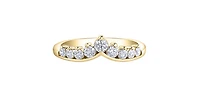 14K Yellow Gold 0.50cttw Diamond Ring - / 4.5
