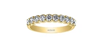 14K Yellow Gold 0.80cttw Canadian Diamond Band