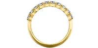 14K Yellow Gold 0.80cttw Canadian Diamond Band