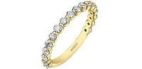 18K Yellow Gold 0.75cttw Canadian Diamond Band - / 4.5