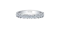 14K White Gold 0.55cttw Canadian Diamond Band